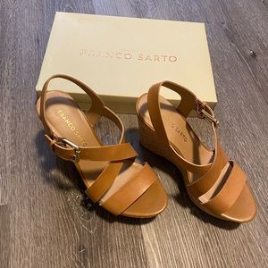 Franco Sarto 6 1/2 wedge sandal